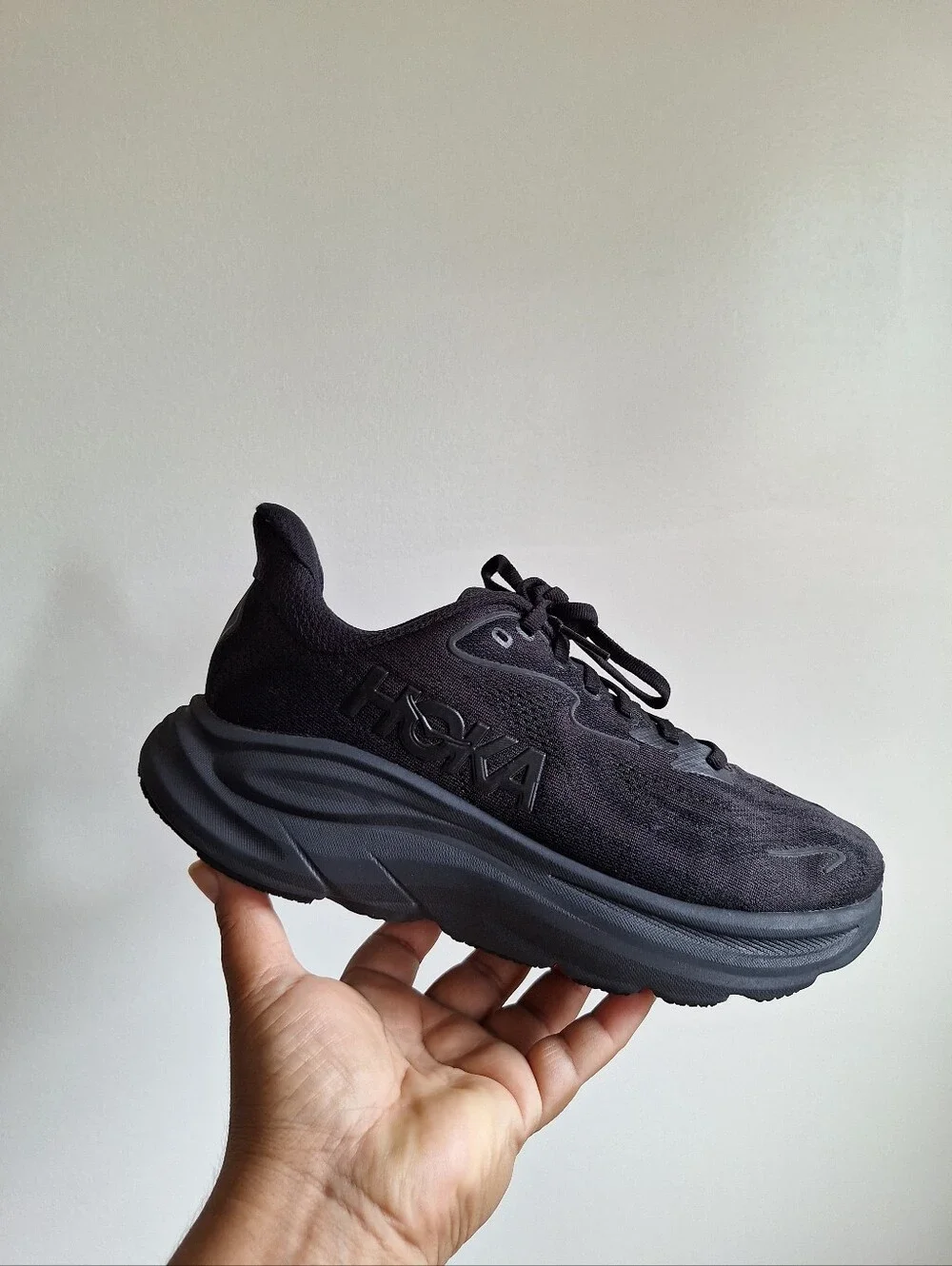 Hoka Clifton 10 Women's Black/Black Size 8B - Picture 10 of 14